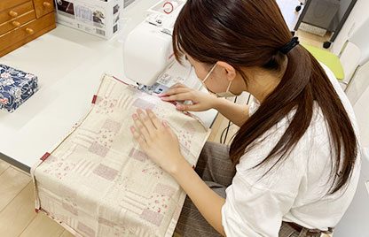 ミシンもあります