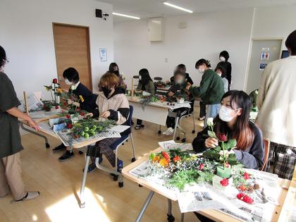 花と緑の連携授業