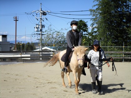 乗馬体験 in サーバントホース