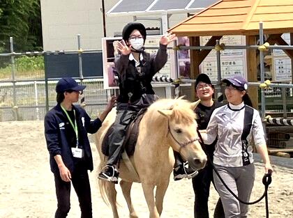 乗馬体験 in サーバントホース