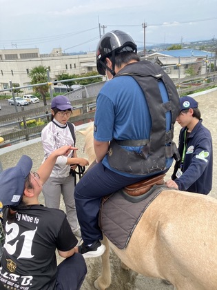 乗馬体験 in サーバントホース