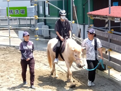 乗馬体験 in サーバントホース