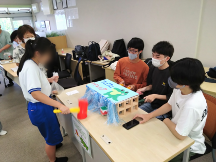 小学生との交流体験