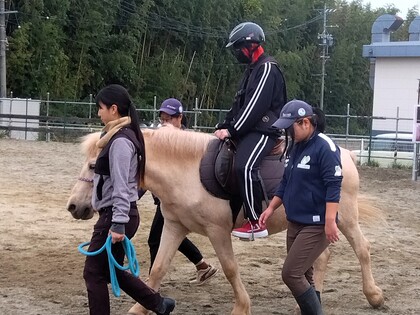 乗馬体験 in サーバントホース