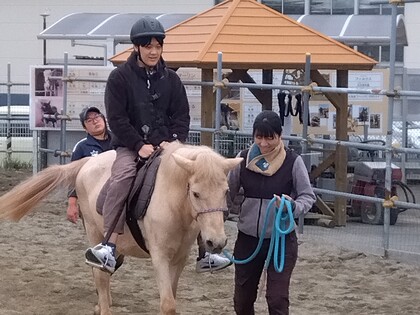 乗馬体験 in サーバントホース
