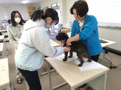 専門学校出前講座「ベルフォート美容専門学校」「名古屋ビジネスアカデミー」