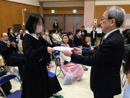 令和７年度 卒業証書授与式