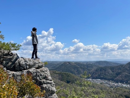 お花見登山～さくらの森と米田白山～