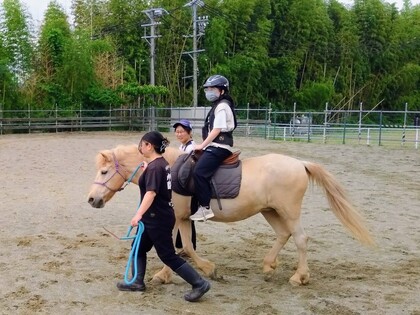乗馬体験 in サーバントホース