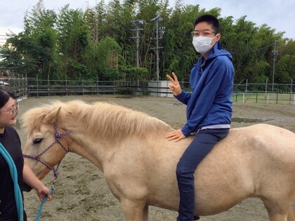 乗馬体験 in サーバントホース