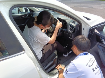 自動車学校見学