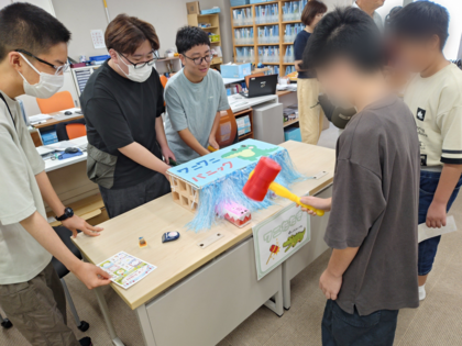 小中学生との交流体験