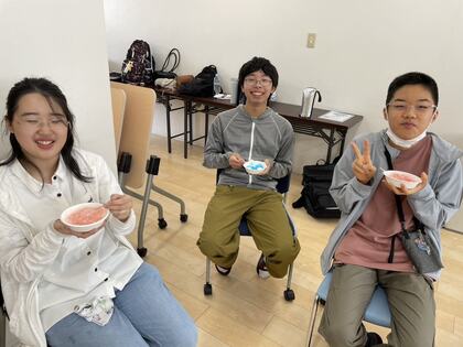 レクレーション＆かき氷
