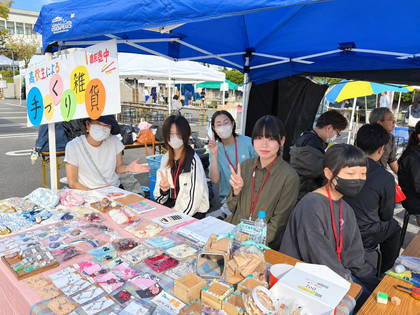 中部学院大学「たのしみん祭」に出店しました