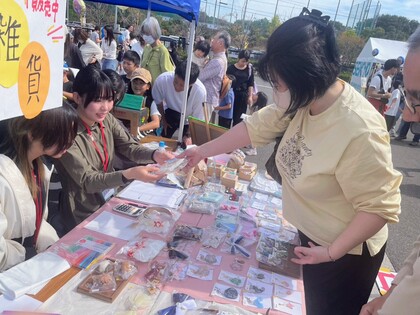 中部学院大学「たのしみん祭」に出店しました