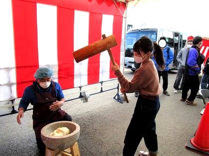 餅つき大会